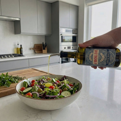 2'li Amber 500 ml Cam Ayçiçek Yağı Zeytinyağı Şişesi Yağdanlık