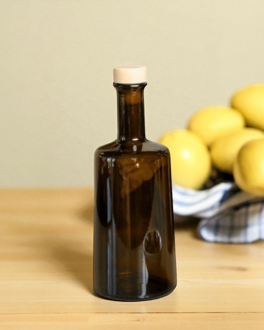 500 ml Amber Odessa Uvag Cam Zeytinyağ Ayçiçek Yağı Şişesi Yağdanlık Yağlık