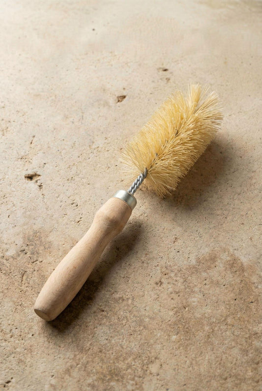Doğal Tampiko Otu Dekoratif Mühür Bulaşık Fırçası, Meyve Sebze Temizleme Fırçası