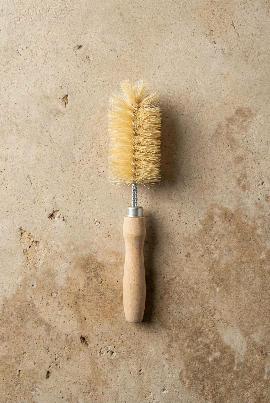 Doğal Tampiko Otu Dekoratif Mühür Bulaşık Fırçası, Meyve Sebze Temizleme Fırçası