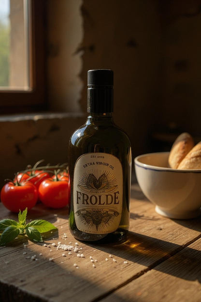 Amber 500 ml Cam Zeytinyağı Yağdanlık Şişesi Vintage Ayçiçek Yağlık