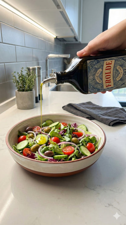 2'li Amber 500 ml Cam Yassı Ayçiçek Yağı Zeytinyağı Şişesi Yağdanlık