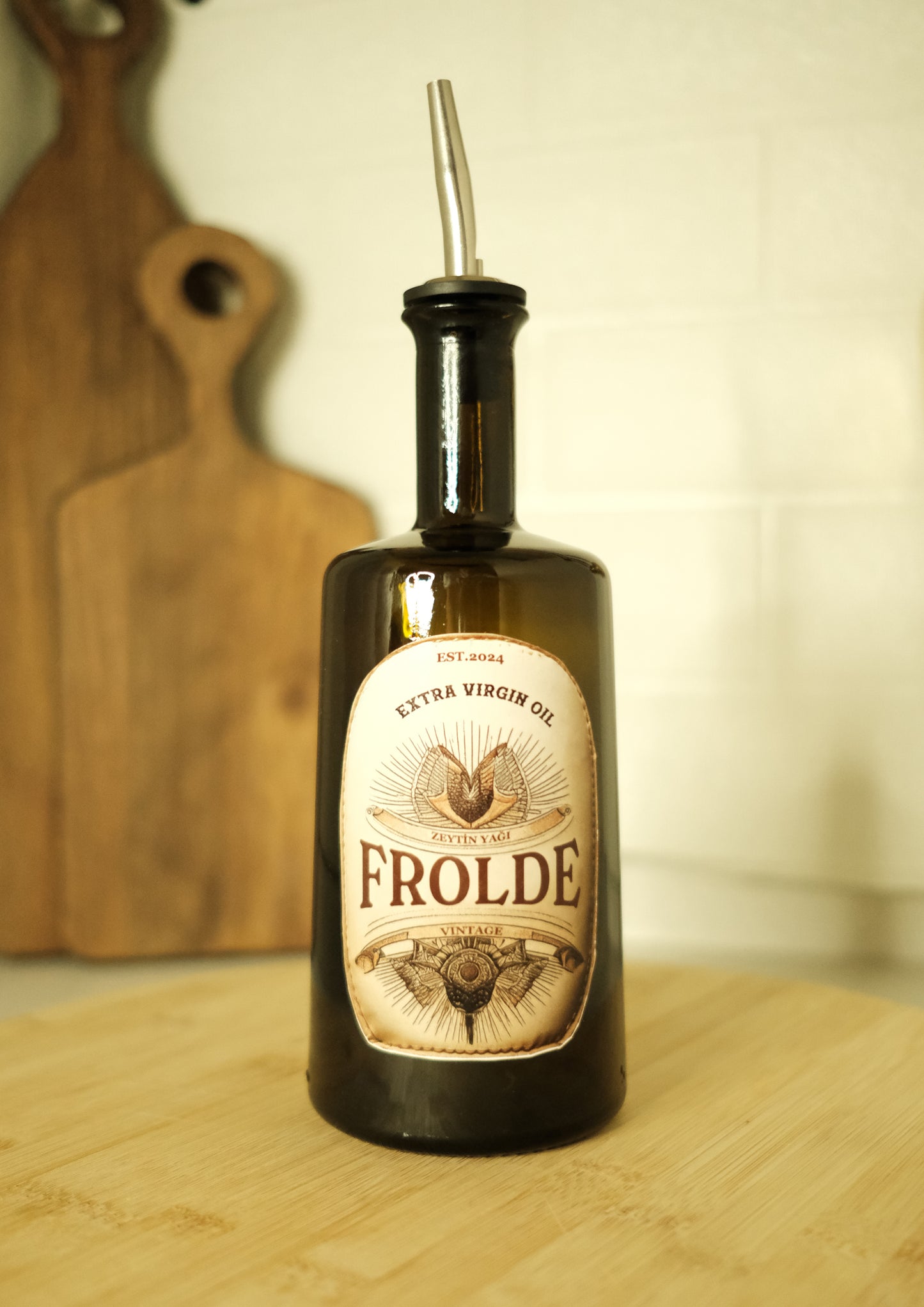 2'li Amber 500 ml Cam Ayçiçek Yağı Zeytinyağı Şişesi Yağdanlık