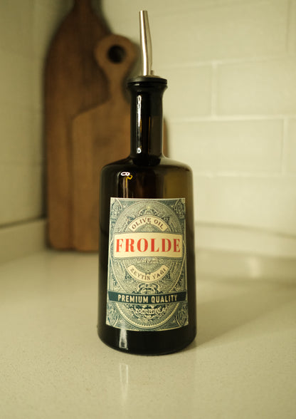 2'li Amber 500 ml Cam Ayçiçek Yağı Zeytinyağı Şişesi Yağdanlık